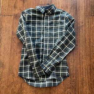 Men's Fjall Raven button down plaid